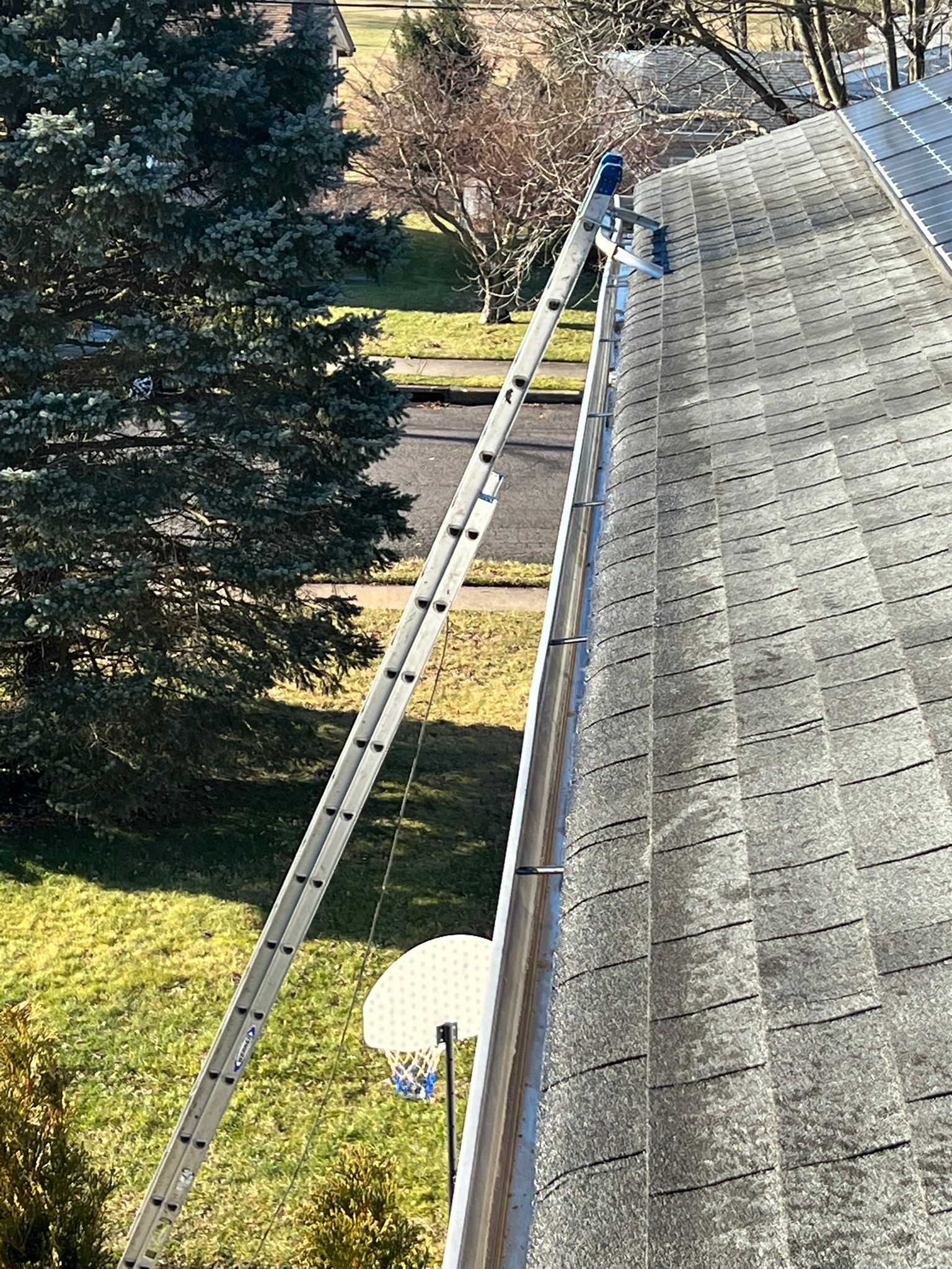 Gutter cleaning