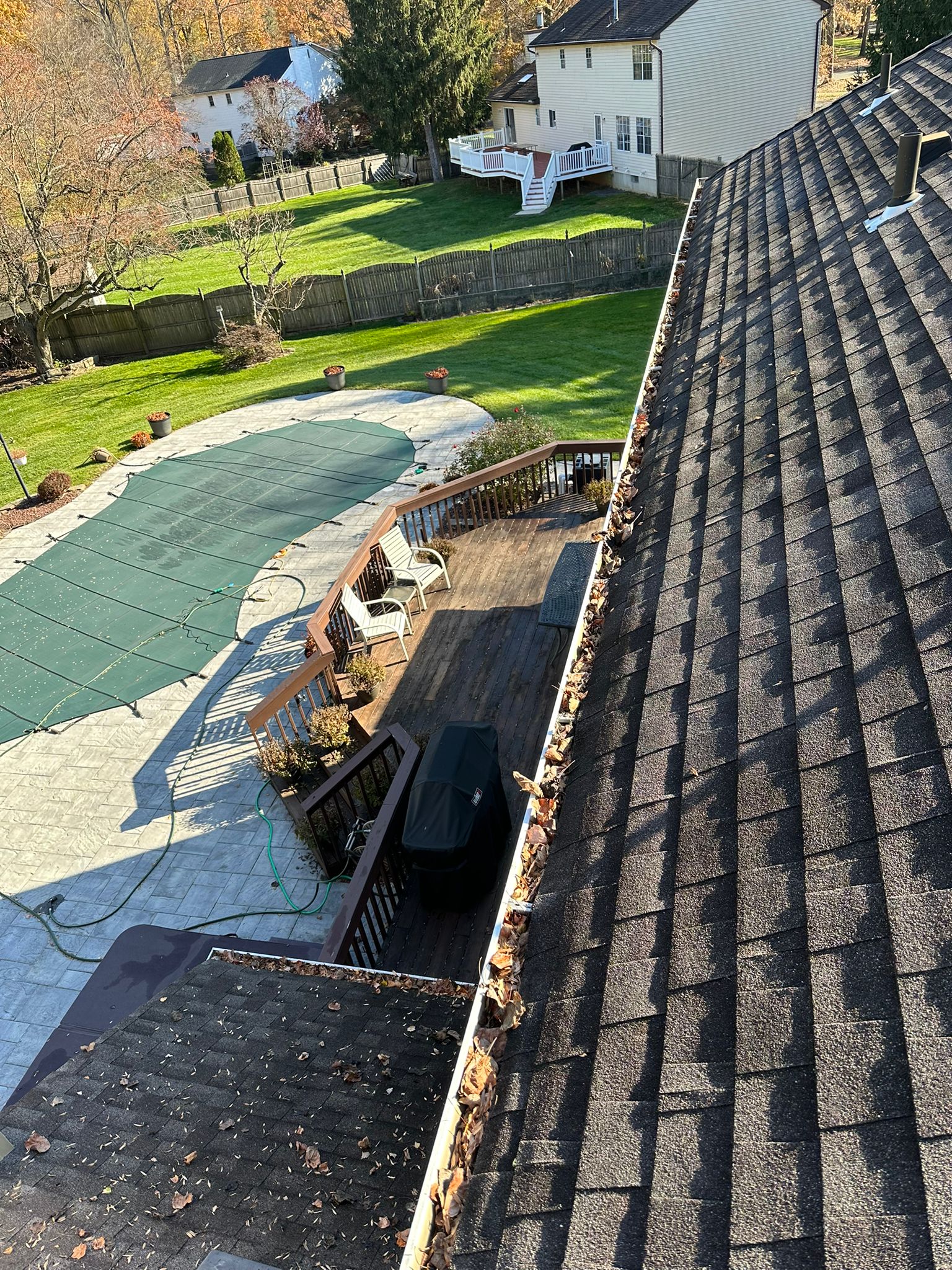 Gutter cleaning