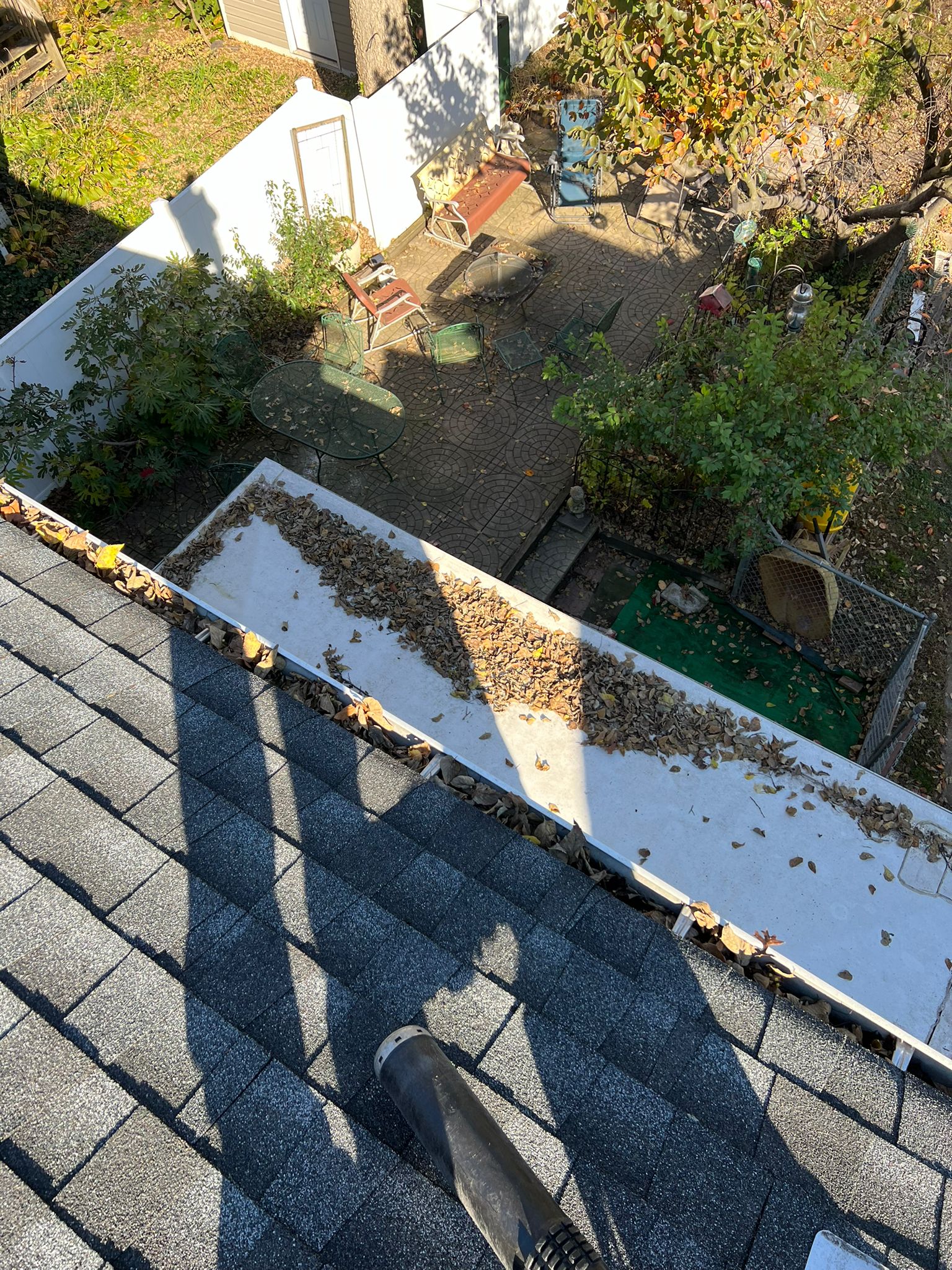 Gutter cleaning