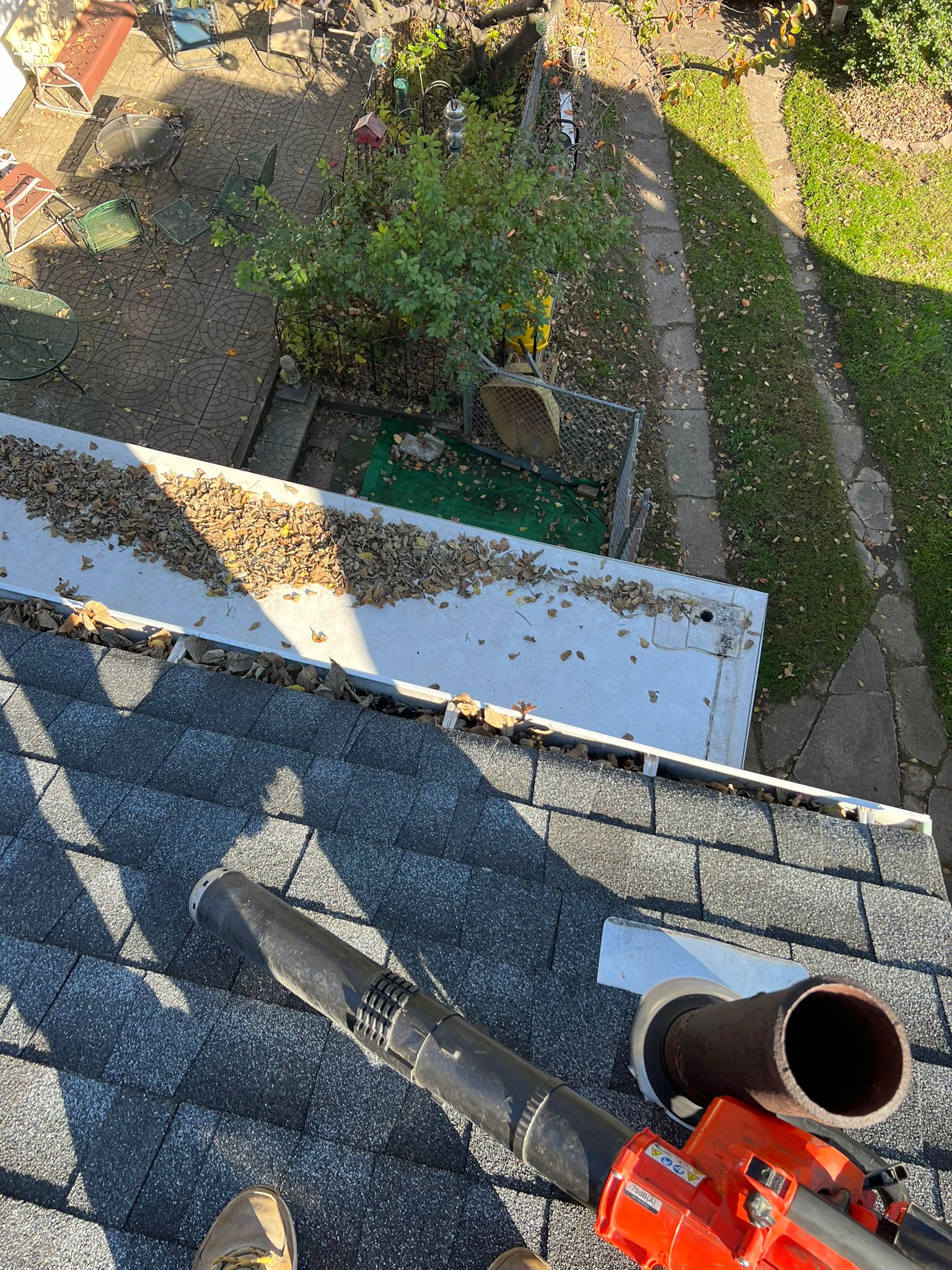 Gutter cleaning